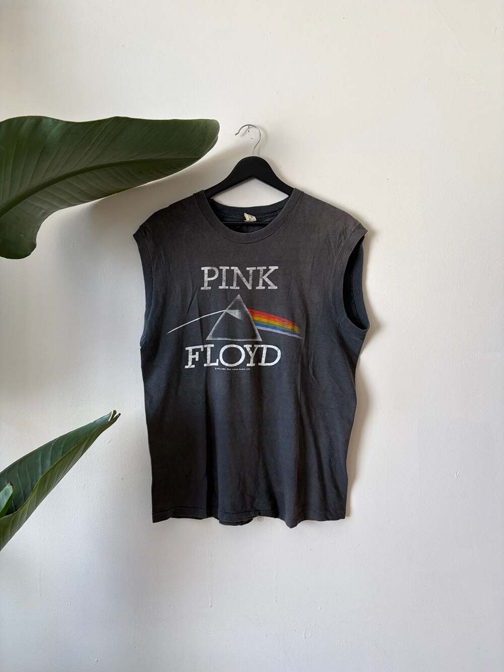 Vintage 1980s Pink Floyd The Dark Side of the Moon Muscle Tank Top